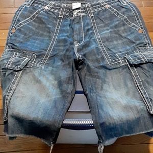 Mens True Religion shorts, excellent condition